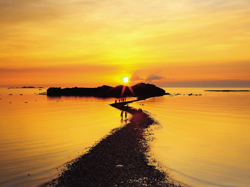 北寮遊憩區（奎壁山摩西分海）