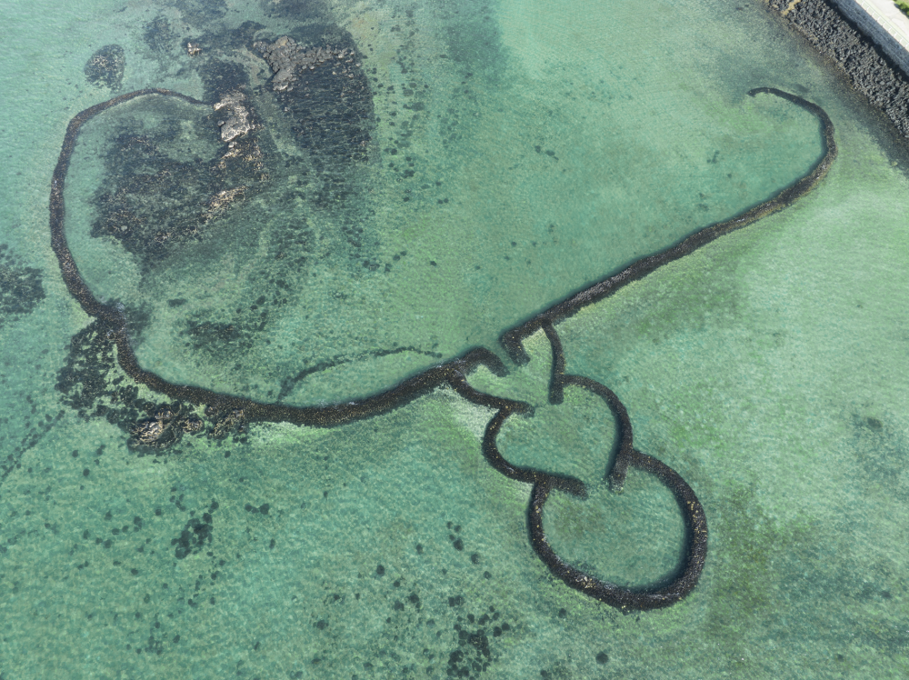 吉貝三心石滬(內烏仔窟/內蚵仔窟)