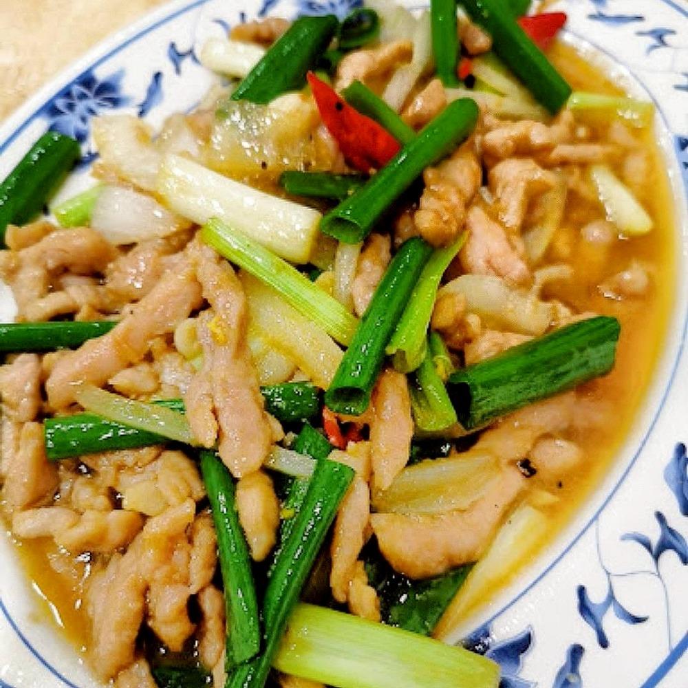 蔥爆豬肉
